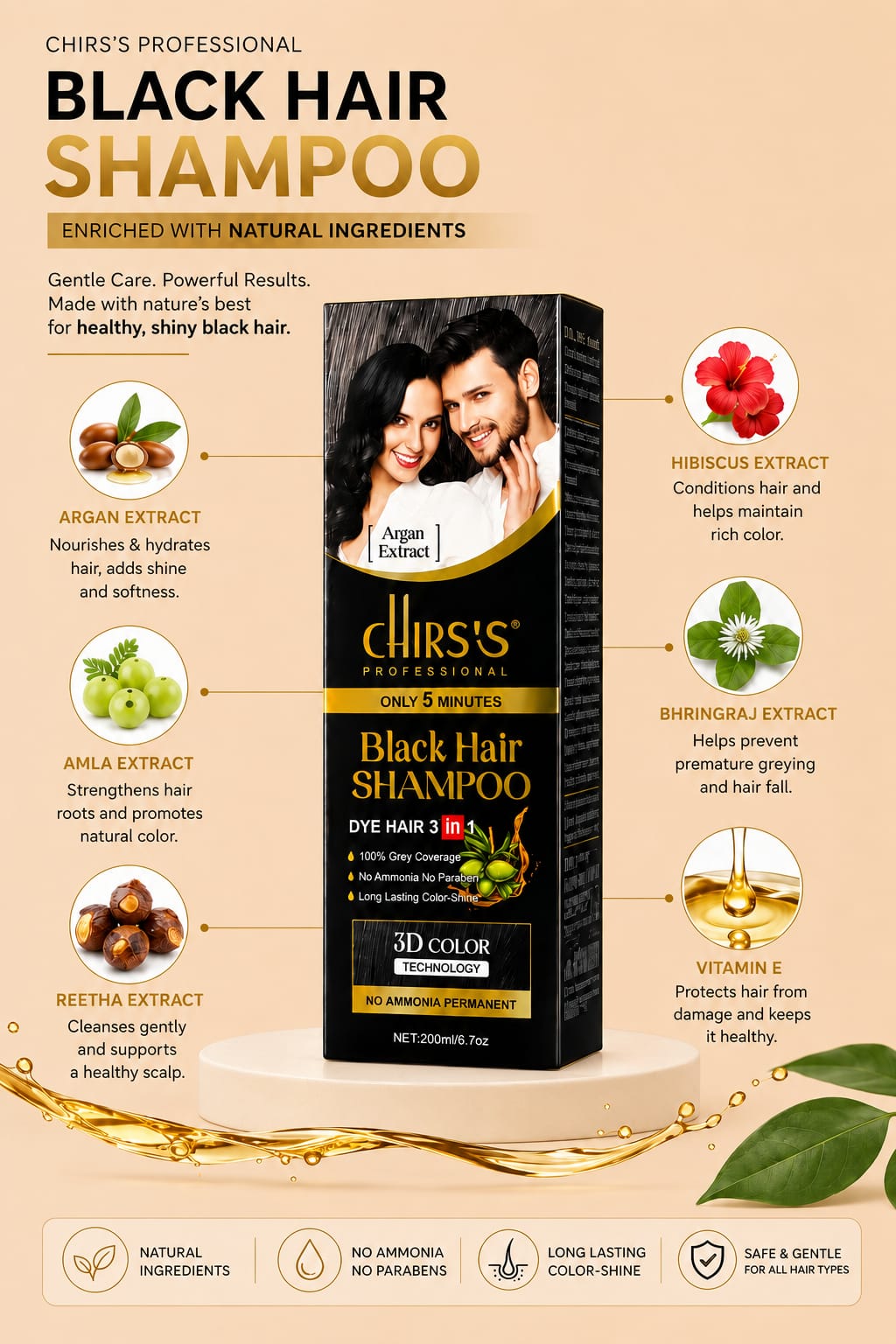 Hair Colour Shampoo