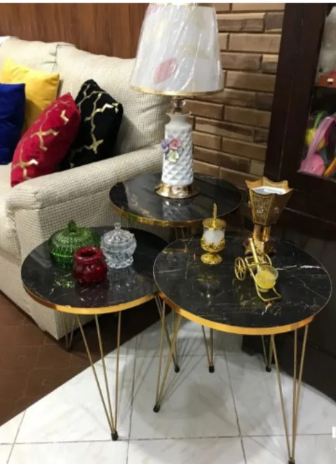 Black Coffee Table Set
