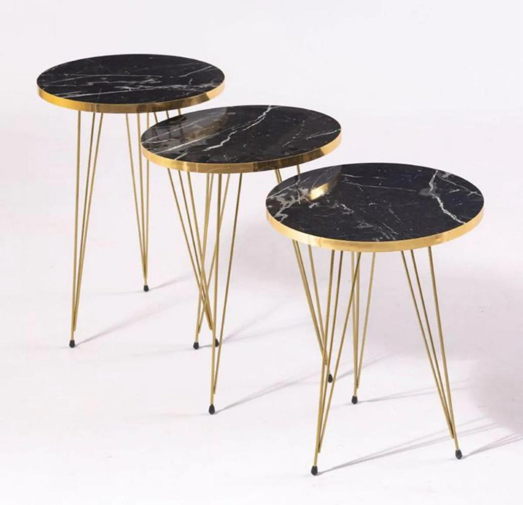 Black Coffee Table Set