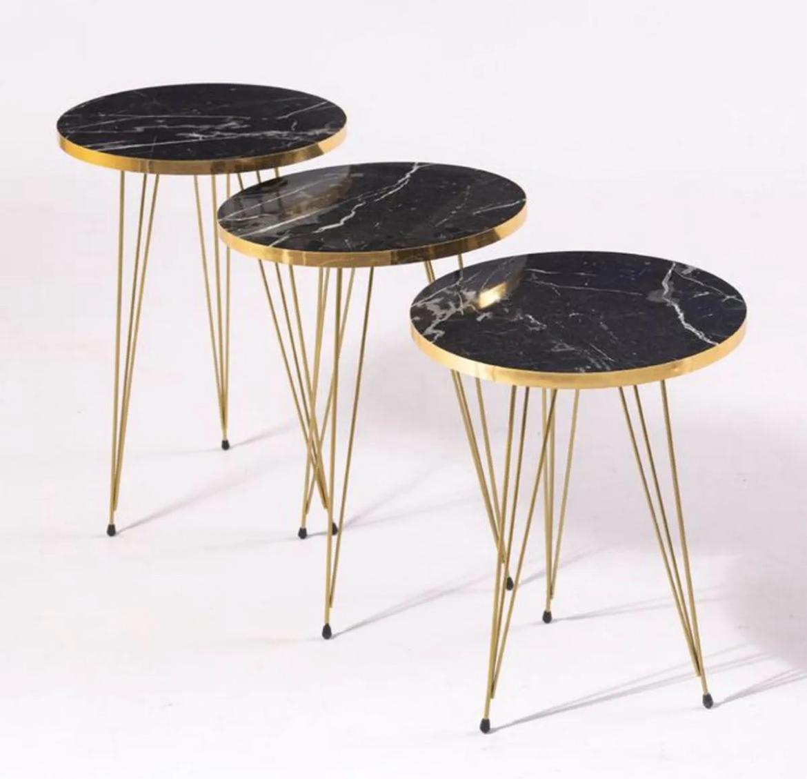 Black Coffee Table Set