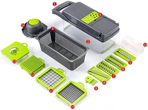 12 In 1 Manual Vegetable Chopper Kitchen