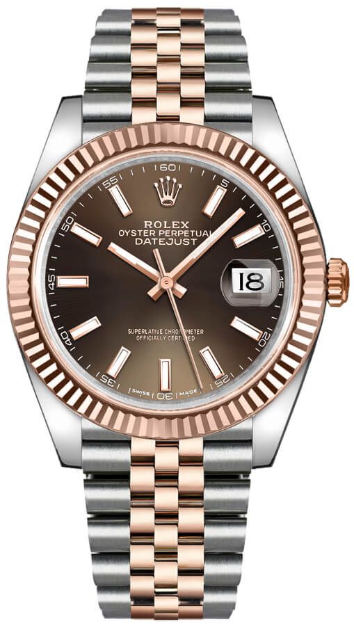 Rolex Datejust Black & Gold